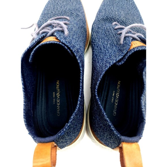 Cole Haan Shoes Mens 12 M GrandEvolution Stitchlite Oxford Blue Style C33107 main image 9